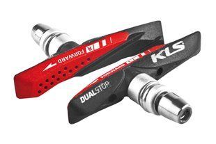 Колодки гальмівні KLS Dualstop V-02 для V-Brake пара OEM 8585053817307 фото