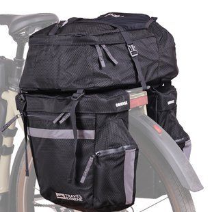 Travel Extreme Велобаул CRUISE 50L BLACK TE201 фото