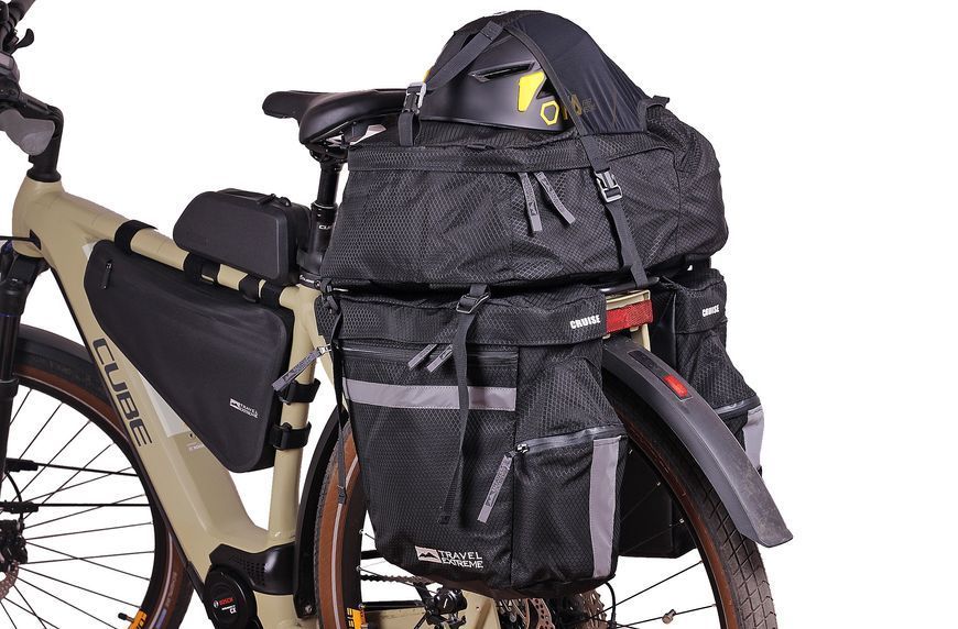 Travel Extreme Велобаул CRUISE 50L BLACK TE201 фото