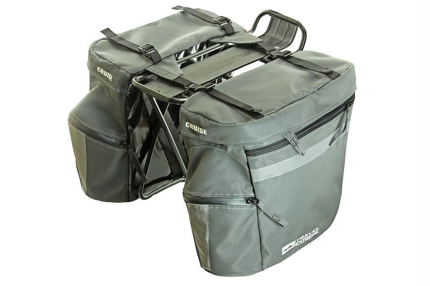 Travel Extreme Велобаул CRUISE 50L GRAY TE3861 фото