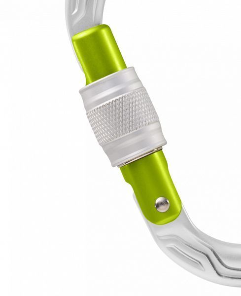 Карабін Edelrid Oval Power 2500 Screw Silver 50404 фото