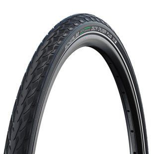 Покришка Schwalbe Delta Cruiser Plus 28x1.75 (47-622) Active, PunctureGuard, TwinSkin, GREEN, B/B+RT 11101079.01 фото