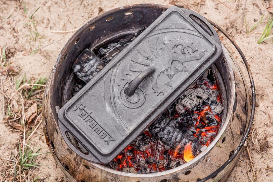 Жарівня чавунна Petromax Loaf Pan with Lid 2,4 л 51630 фото