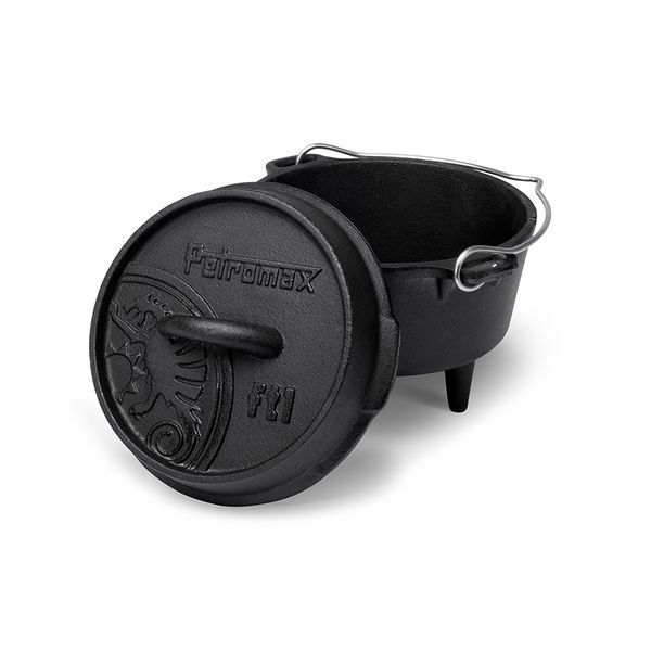 Казан-жарівня чавунна Petromax Dutch Oven ft1 на ніжках 0,9 л 50161 фото