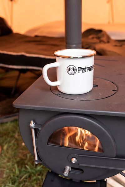 Чашка емальована Petromax Enamel Mug 300 мл Біла 51671 фото