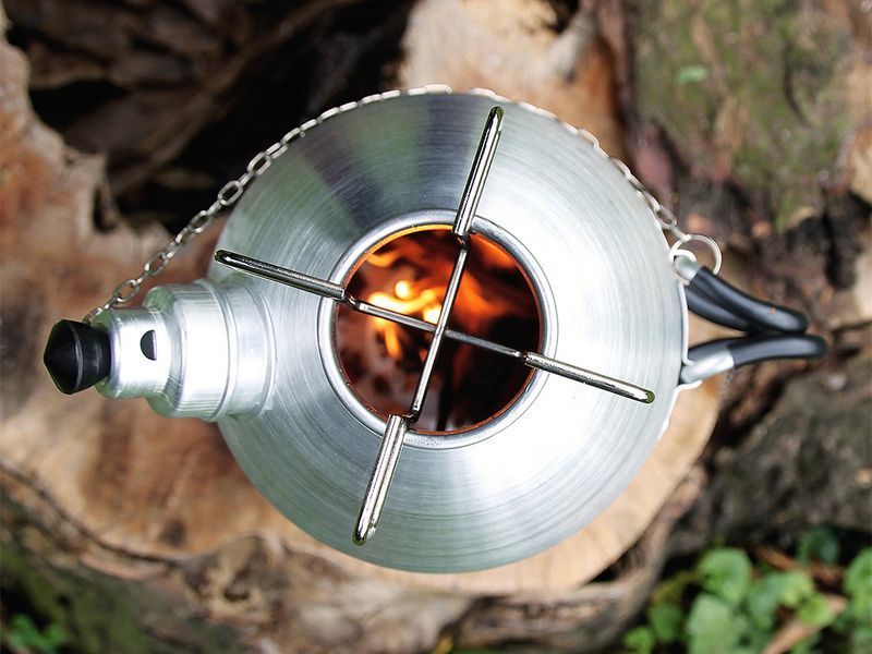 Чайник автономний Petromax Fire Kettle 0,75 л Stainless Steel 50251 фото