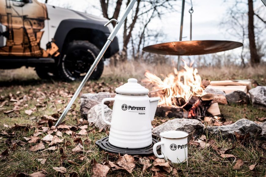 Чашка емальована Petromax Enamel Mug 300 мл Біла 51671 фото