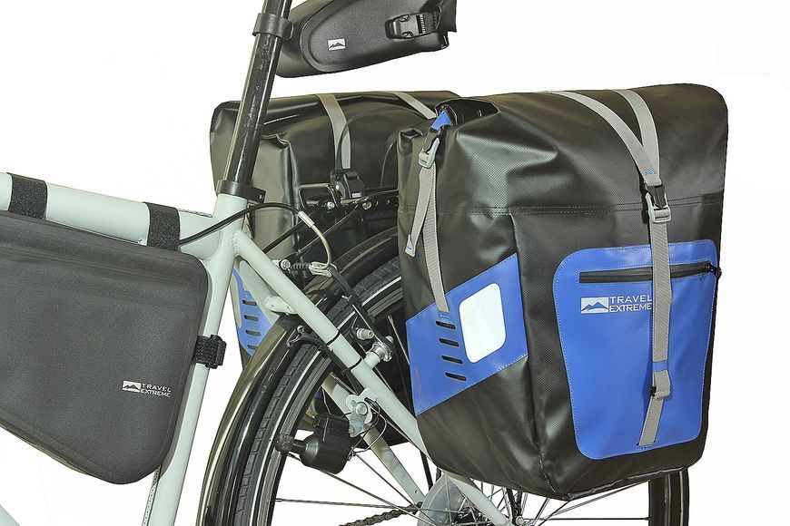 Travel Extreme Велобаул Thunder 27L BLUE TE208 фото