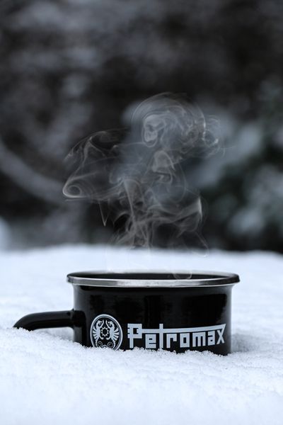 Чашка емальована Petromax Enamel Mug 300 мл Чорна 50245 фото