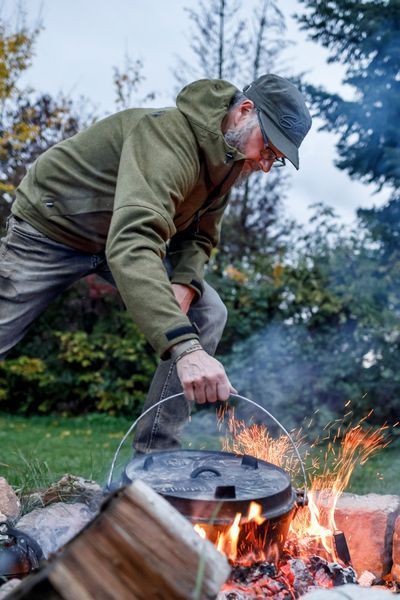 Казан-жарівня чавунна Petromax Dutch Oven ft12 на ніжках 10,8 л 50172 фото