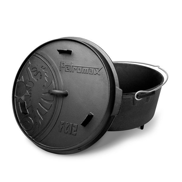 Казан-жарівня чавунна Petromax Dutch Oven ft12 на ніжках 10,8 л 50172 фото