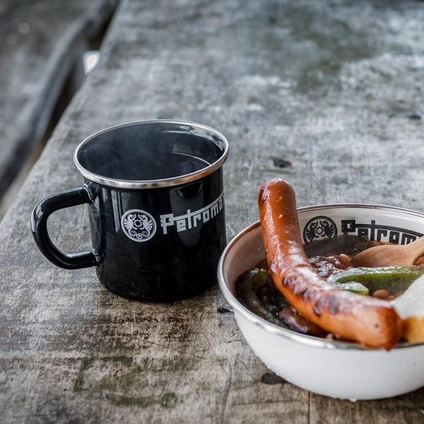 Чашка емальована Petromax Enamel Mug 300 мл Чорна 50245 фото