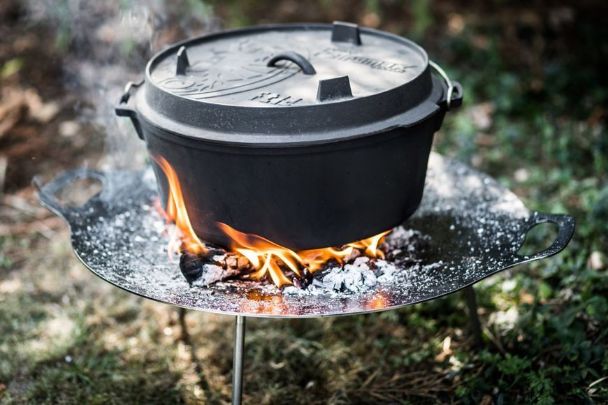 Казан-жарівня чавунна Petromax Dutch Oven ft12 на ніжках 10,8 л 50172 фото