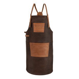 Фартух шкіряний Petromax Buff Leather Apron w/Cross Back 51658 фото