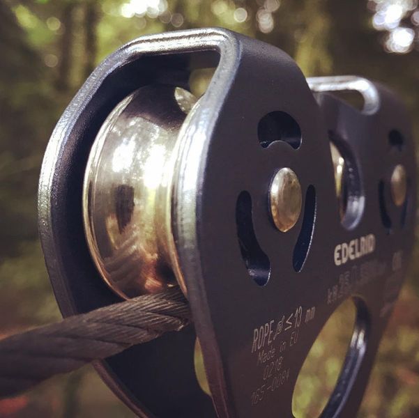 Edelrid Rail Doppelseilrolle Titan 52119 фото