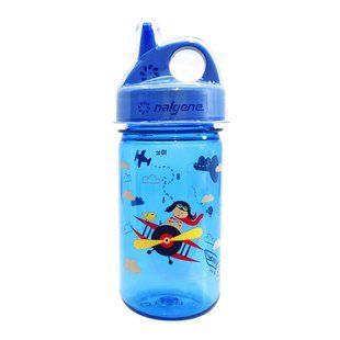 350ml Grip-n-Gulp Blue w/Biplane пляшка (Nalgene) 2182-3112 фото
