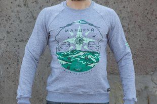 Світшот Gwear "Мандрівник", сірий, S, А000009321 15035 фото