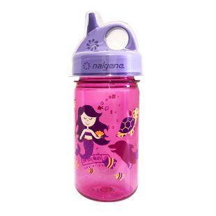 350ml Grip-n-Gulp Pink w/Purple Mermaid пляшка (Nalgene) 2182-2812 фото