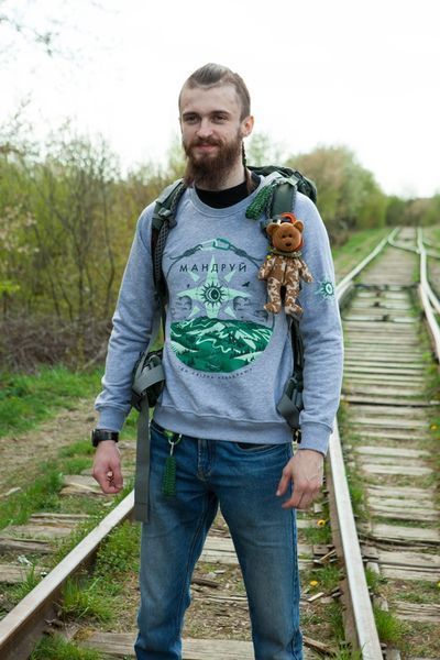 Світшот Gwear "Мандрівник", сірий, S, А000009321 15035 фото