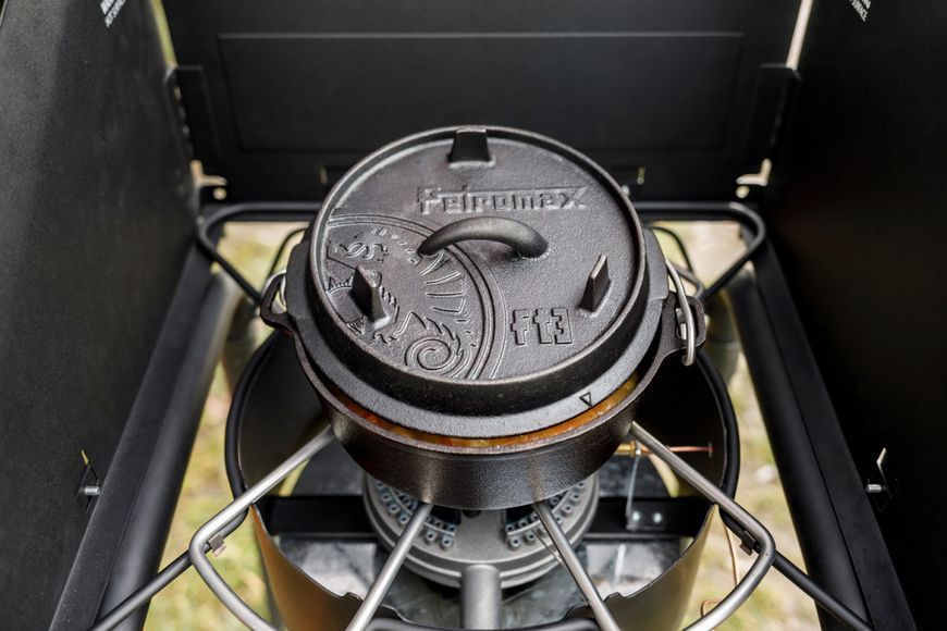 Казан-жарівня чавунна Petromax Dutch Oven ft3 плоске дно 1,6 л 50164 фото