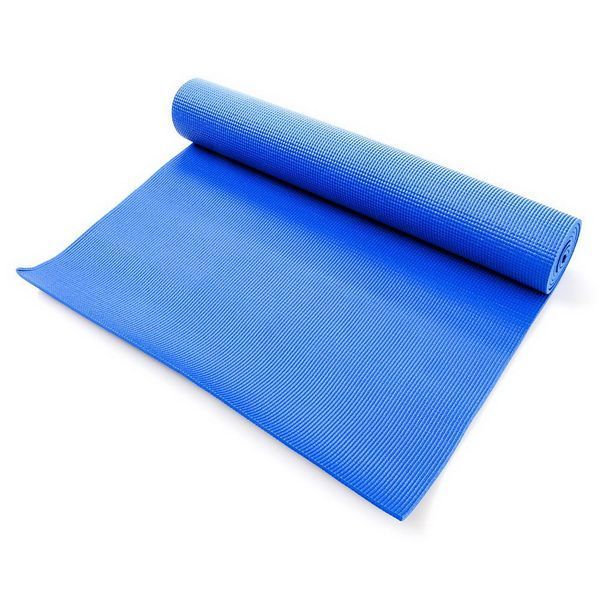 Килимок для йоги Meteor Yoga Mat 5 мм синій 11109 фото