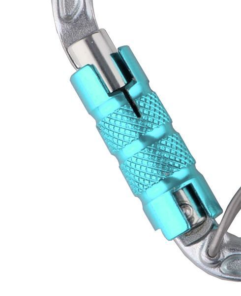 Edelrid Hms Bruce Steel Triple FG Icemint 52173 фото