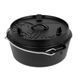 Казан-жарівня чавунна Petromax Dutch Oven ft4.5 плоске дно 3,5 л 50266 фото 1