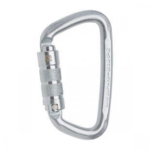 Карабін Edelrid Steel-D Twist Silver 50376 фото