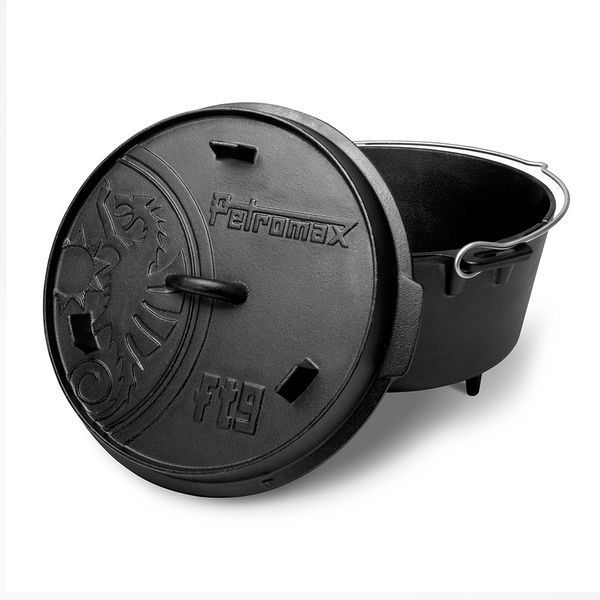 Казан-жарівня чавунна Petromax Dutch Oven ft9 на ніжках 7,5 л 50169 фото