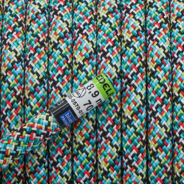 Мотузка динамічна Edelrid Swift Eco Dry 8.9 мм Assorted Colours 60 м 52123 фото
