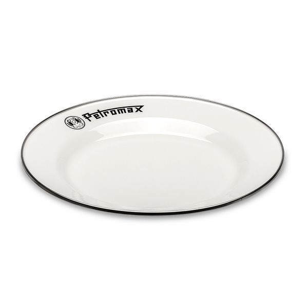 Набір тарілок емальованих Petromax Enamel Plates 26 см Білий (2 шт) 51674 фото