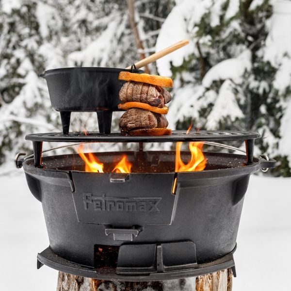 Гриль портативний чавунний Petromax Fire Barbecue Grill 51627 фото