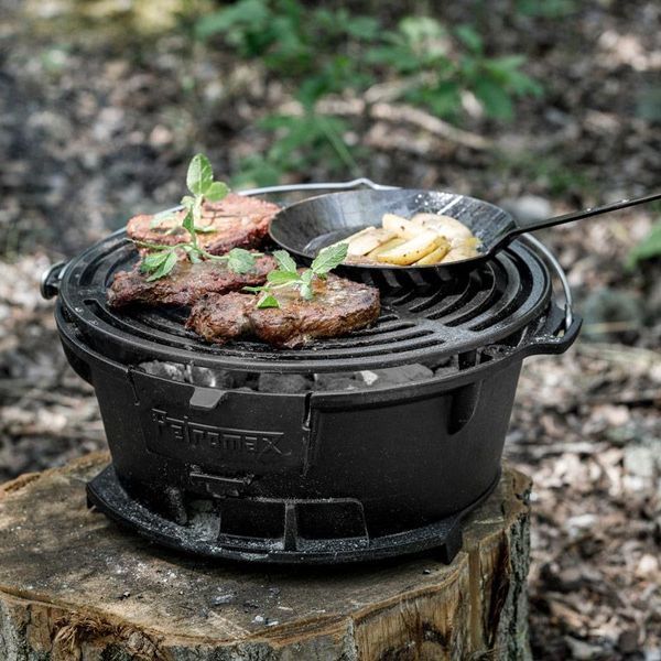 Гриль портативний чавунний Petromax Fire Barbecue Grill 51627 фото