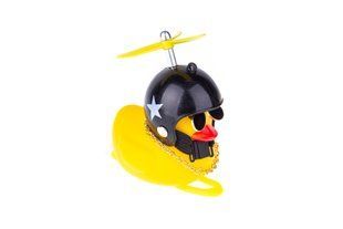 Сигнал ONRIDE Duck (зірка, чорний), з підсвіткою, &Oslash; керма 22-32мм 2526116102880 фото