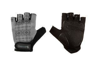 Рукавички ONRIDE Hold 20 Ornament колір сірий розмір M 2526116103040 фото