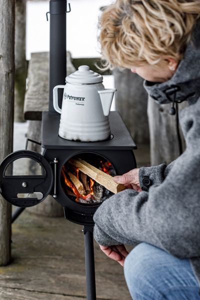 Кавоварка-перколятор Petromax Tea and Coffee Percolator Perkomax 1,3 л Білий 51678 фото