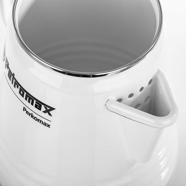 Кавоварка-перколятор Petromax Tea and Coffee Percolator Perkomax 1,3 л Білий 51678 фото