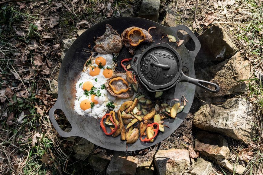 Підставка для смаження та багаття 3-в-1 Petromax Griddle and Fire Bowl 48 см 50192 фото