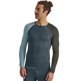 Термофутболка Ortovox 120 Comp Light Long Sleeve Mns 025.001.1165 фото