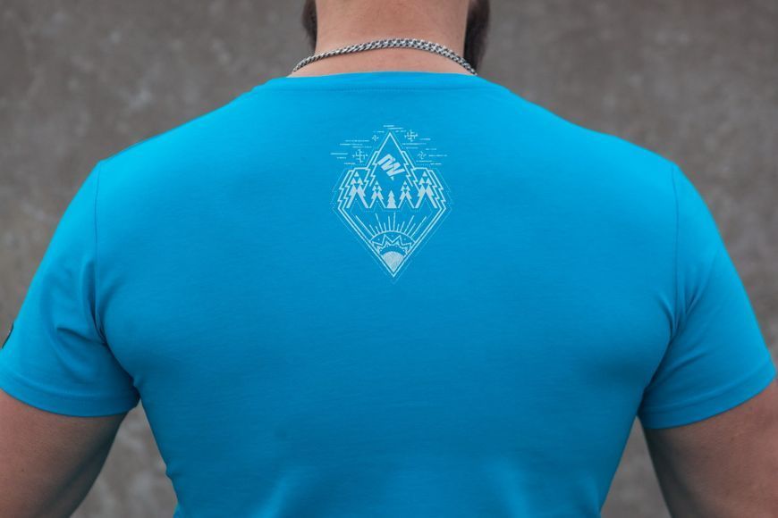 Футболка Gwear "Карпати кличуть", блакитний, S, А000012048 29521 фото
