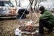 Планча-гриль підвісна Petromax Hanging Fire Bowl for Cooking Tripod 50213 фото 3