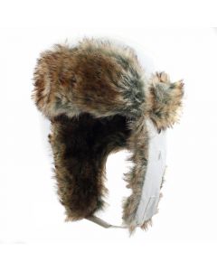 Шапка-вушанка Neverland Snow біла 53-55 см