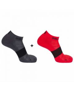 SENSE шкарпетки червоний, сірий, 39/41, А000005506