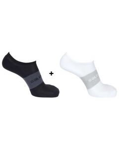 SONIC 2 PACK шкарпетки чорний, білий, 42/44, А000005679