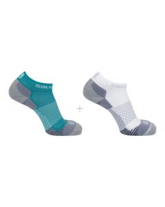 Шкарпетки Salomon Cross 2 pack, сірий, 39/41, А000010096