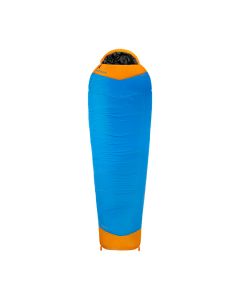 Спальний мішок Alpinus Fiber Pro 1500, голубий, оранжевий, 225х75 R, А000010612