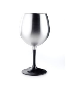 Склянка для вина GSI Outdoors Glacier Stainless Nesting Red Wine Glass, сірий, А000008985