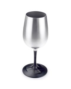 Склянка для вина GSI Outdoors Glacier Stainless Nesting Wine Glass, сірий, А000008984