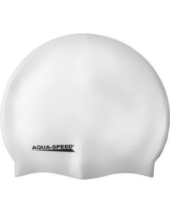 MEGA шапочка для плавання 05, білий, один розмір, А000006542