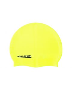 MEGA шапочка для плавання 18, жовтий, один розмір, А000006545